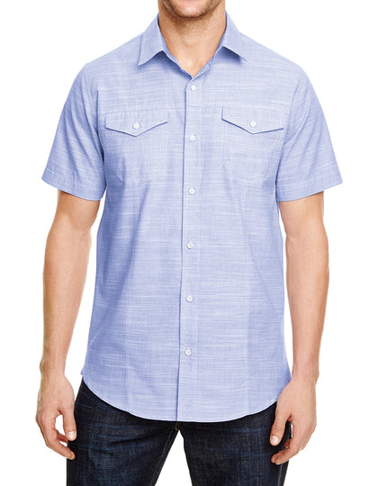 BU9247 Woven Texture Shirt | Burnside