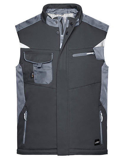 JN825 Craftsmen Softshell Vest -STRONG- | James&Nicholson