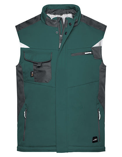 JN825 Craftsmen Softshell Vest -STRONG- | James&Nicholson