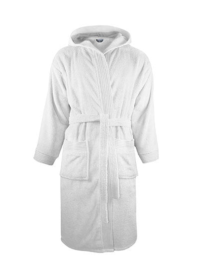 TH1095 Bathrobe Hooded | The One Towelling®