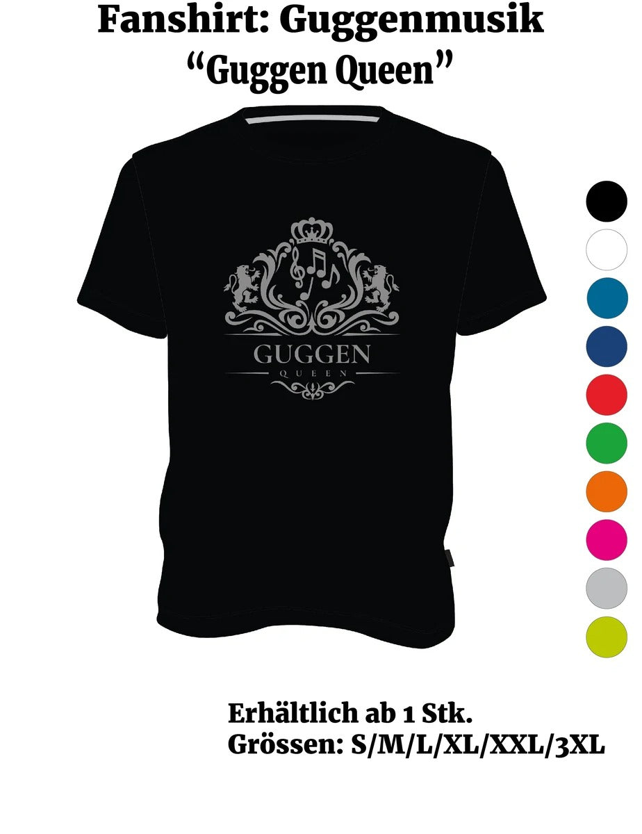 Fanshirt:Guggenmusik " Guggenkönigin"