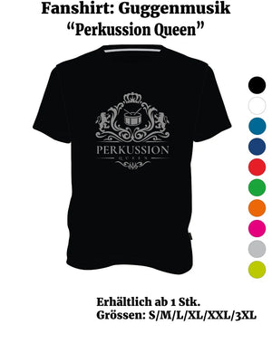 Fanshirt:Guggenmusik "Perkussion Queen"