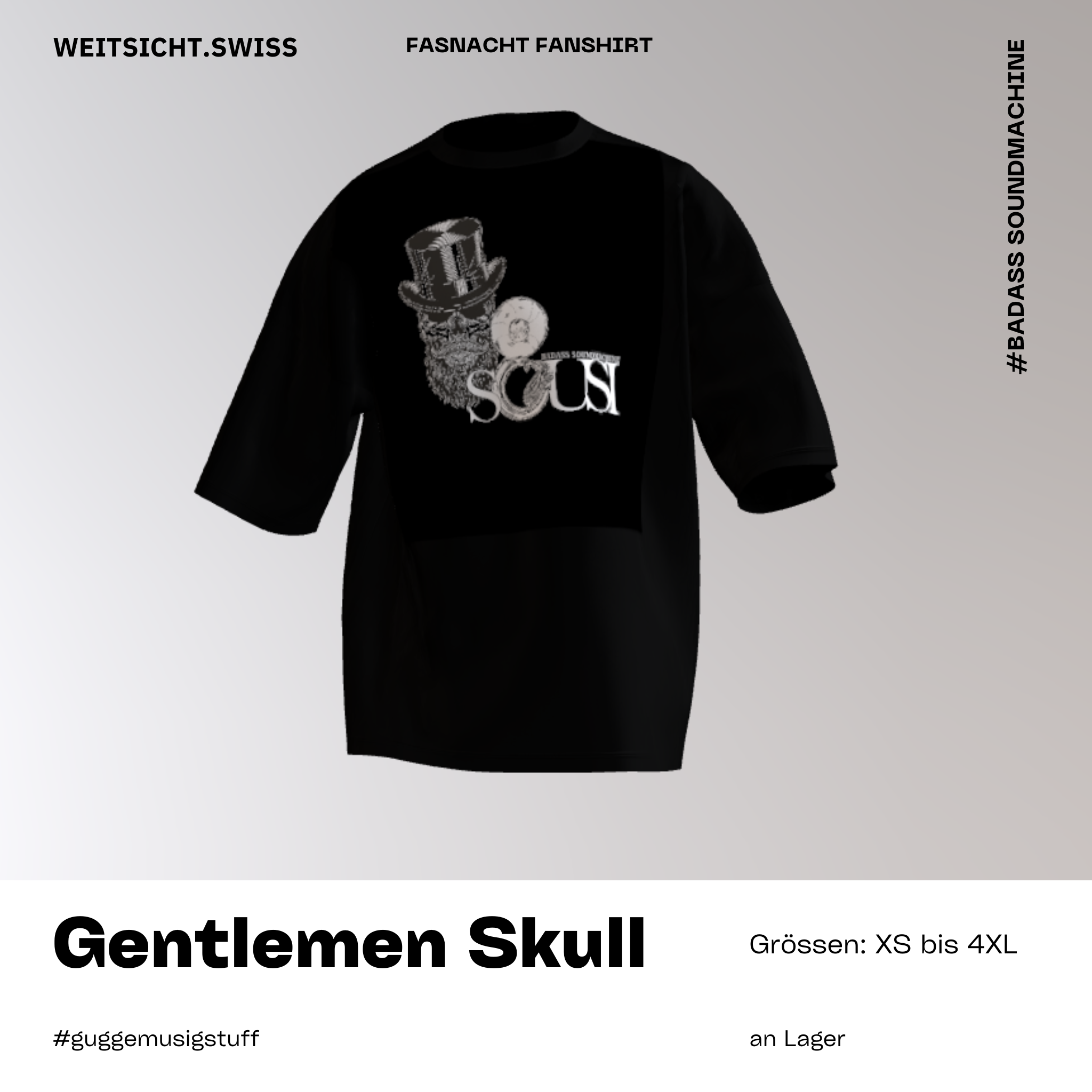 Sousi Badass Soundmachine: Gentlemen Skull