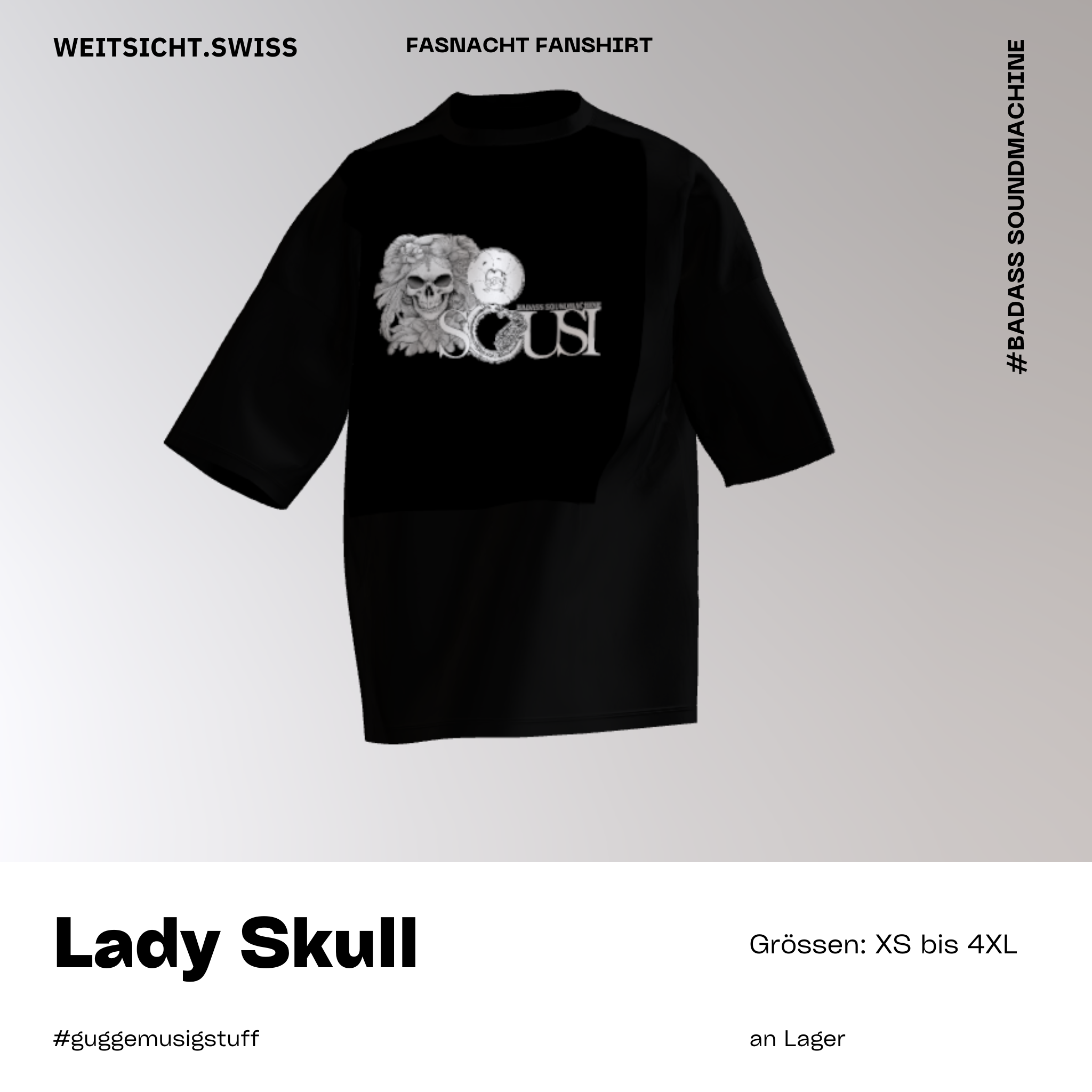 Sousi Badass Soundmachine: Lady Skull