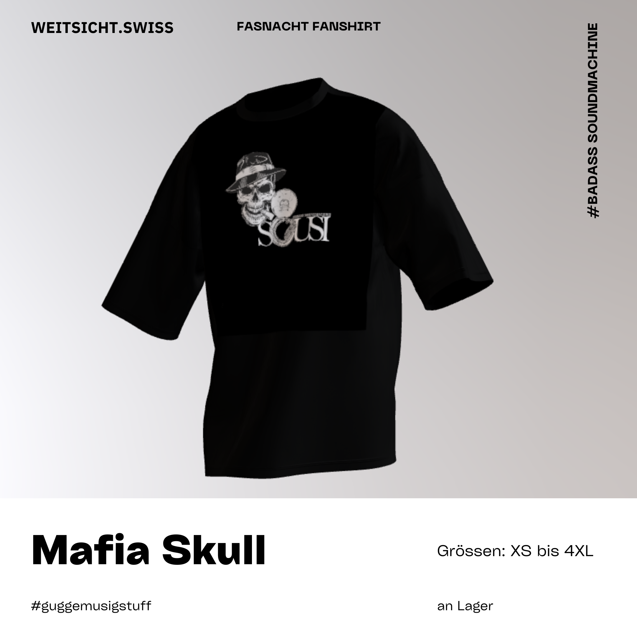 Sousi Badass Soundmachine: Mafia Skull