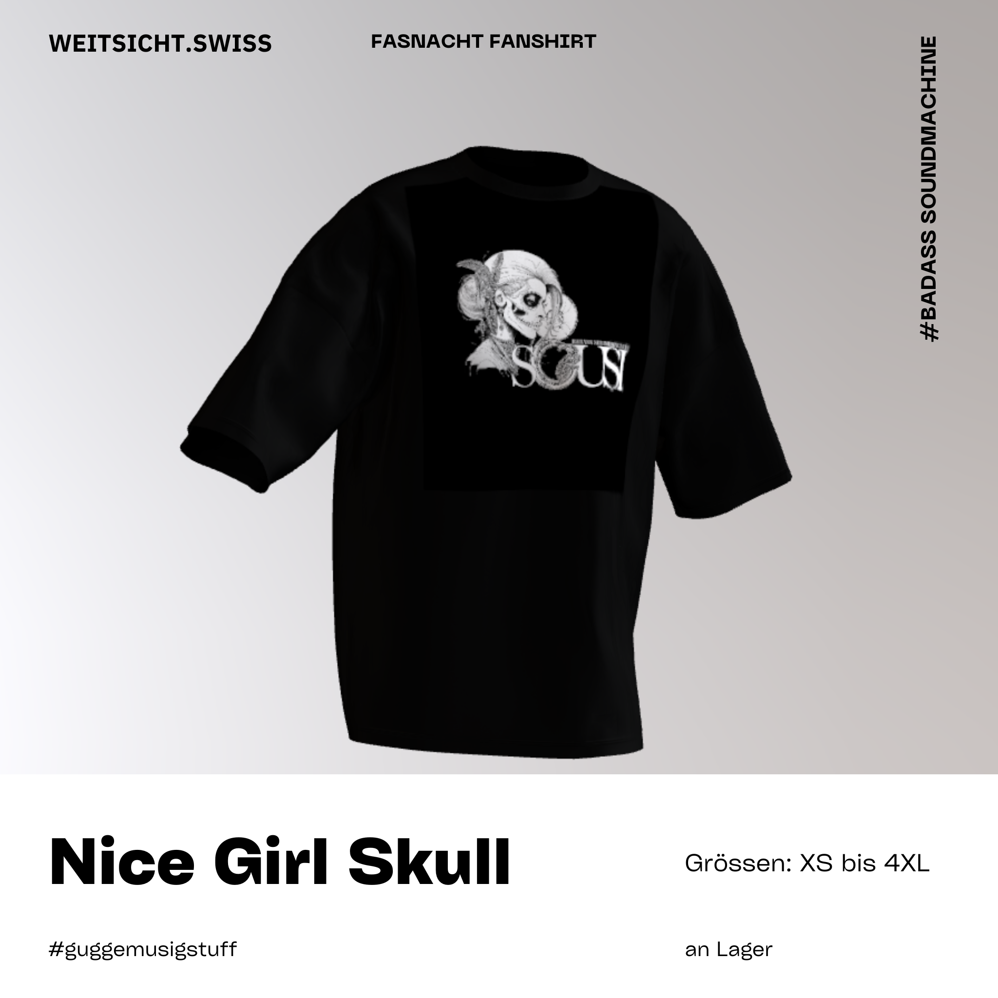 Sousi Badass Soundmachine: Nice Girl Skull