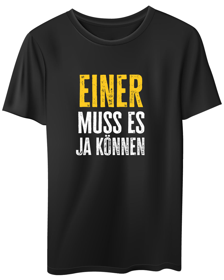 Fan-Shirt: einer muss es ja können