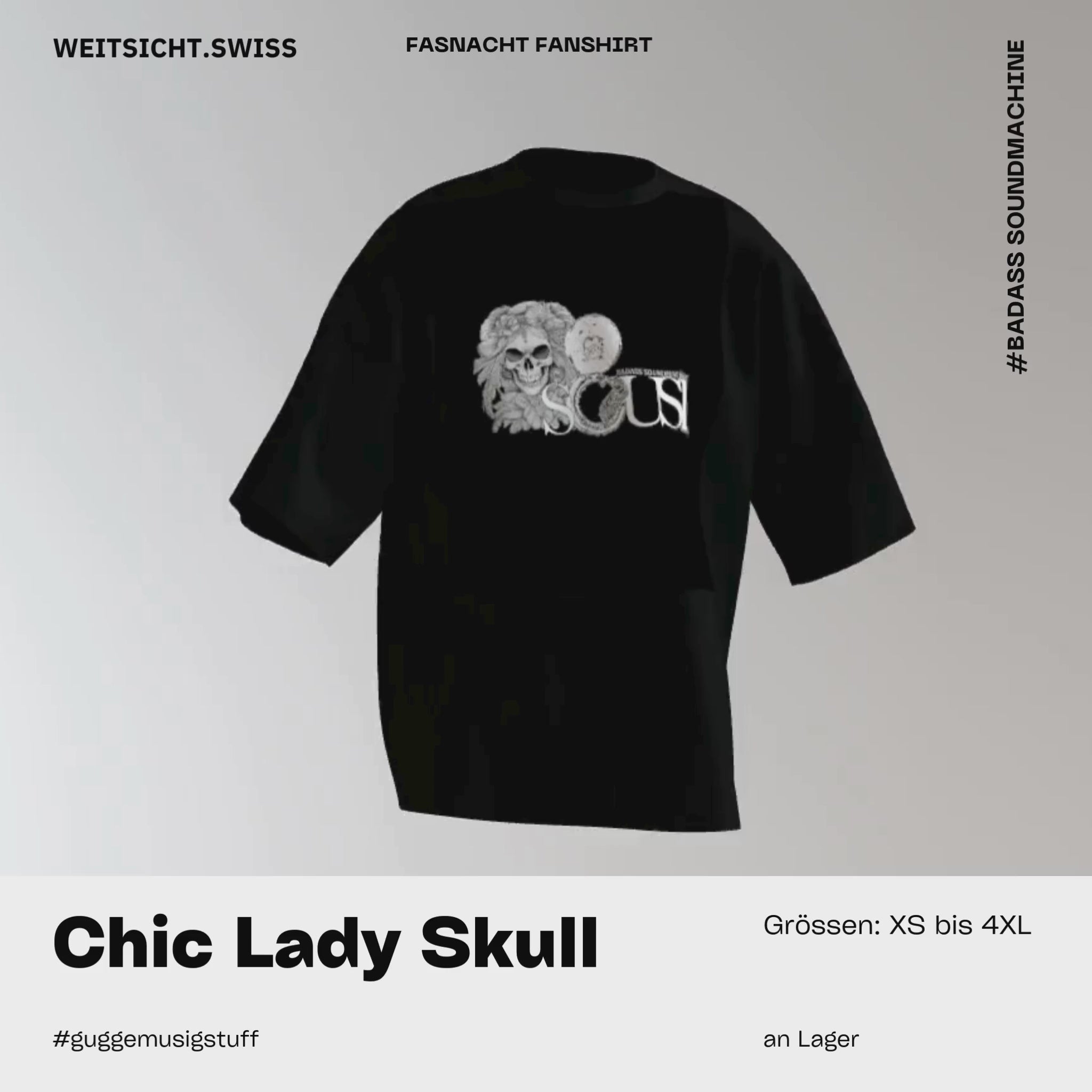 Sousi Badass Soundmachine: Lady Skull