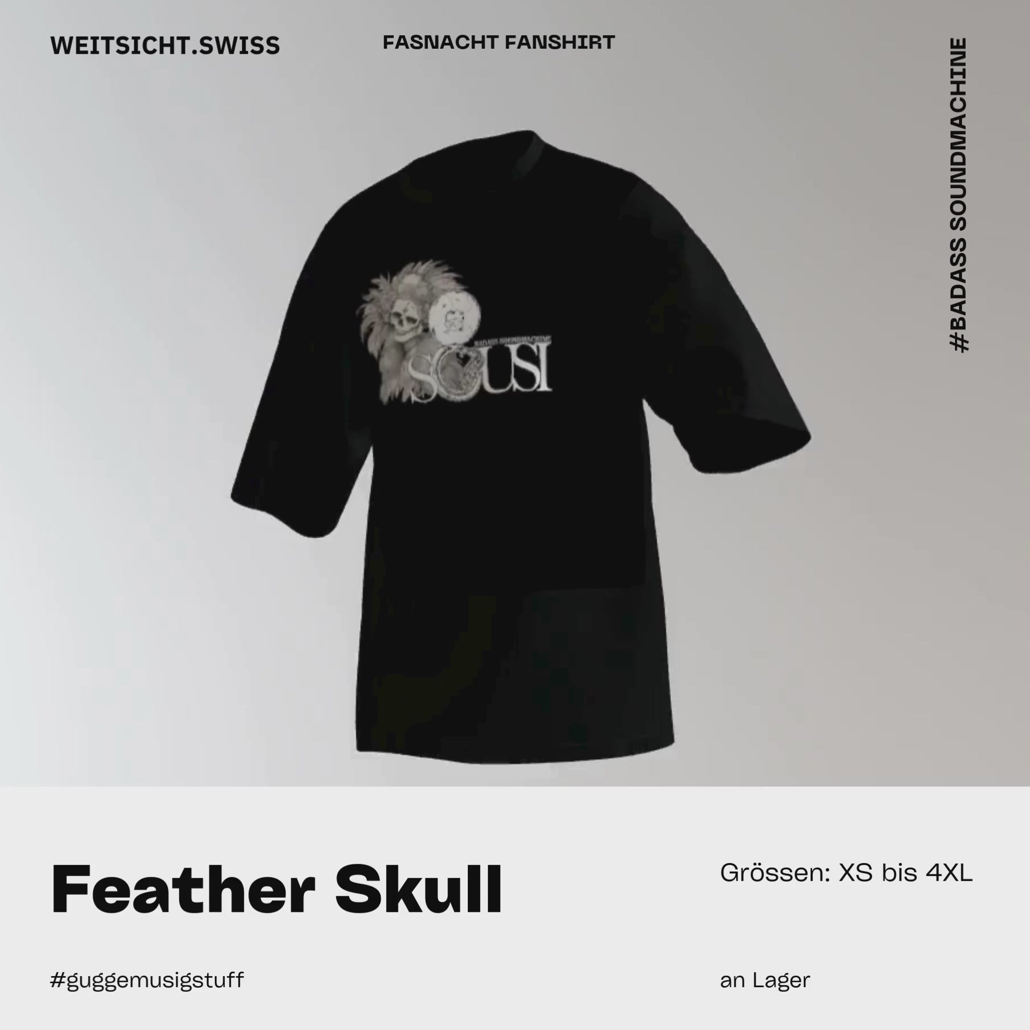 Sousi Badass Soundmachine: Feather Skull