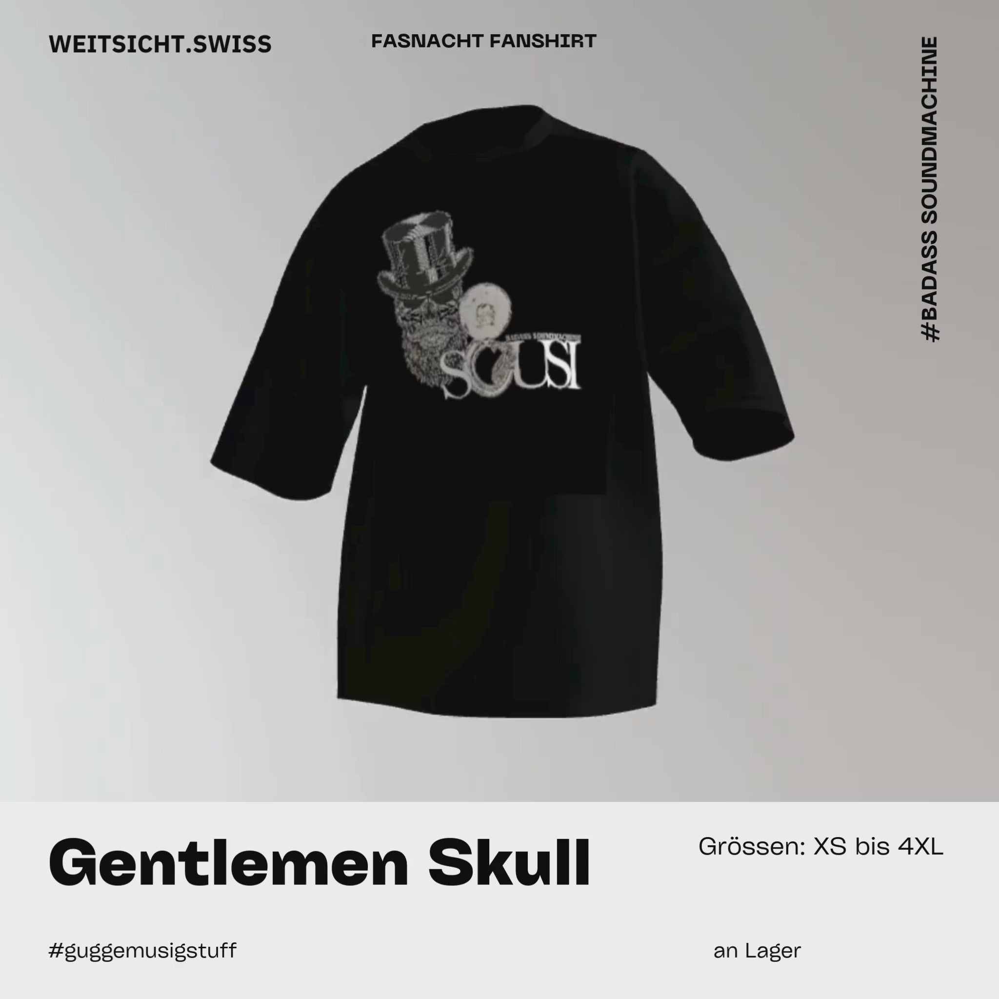 Sousi Badass Soundmachine: Gentlemen Skull